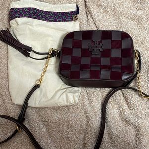 Tory Burch Mcgraw Woven Camera Bag